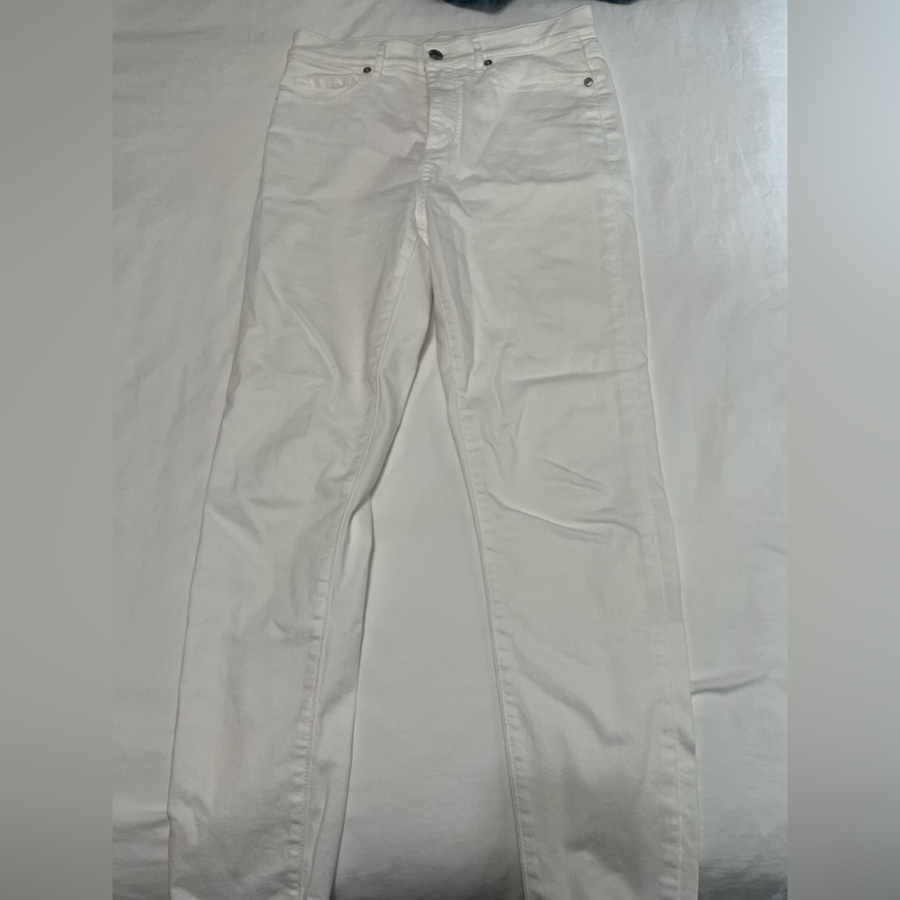 Loft skinny white jeans size 27